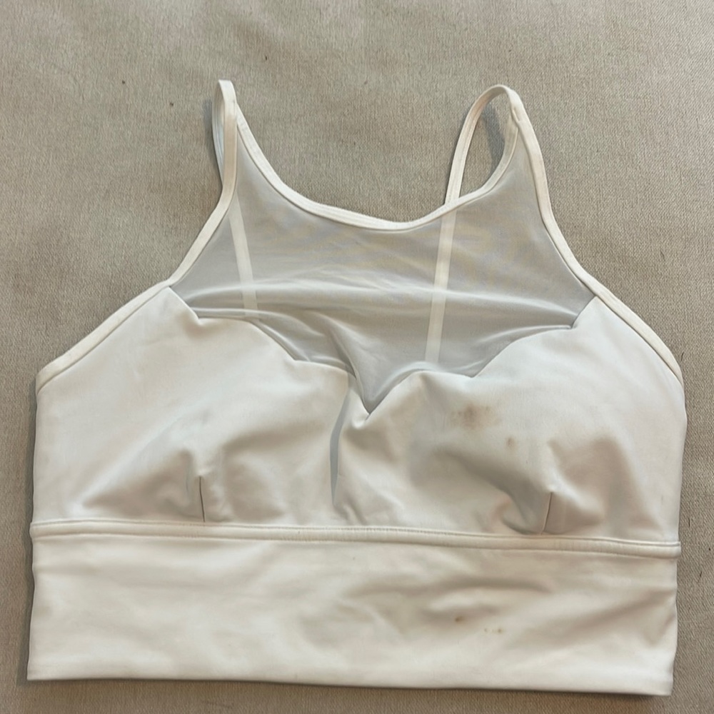 Lululemon Mesh Longline Wunder Train Sports Bra